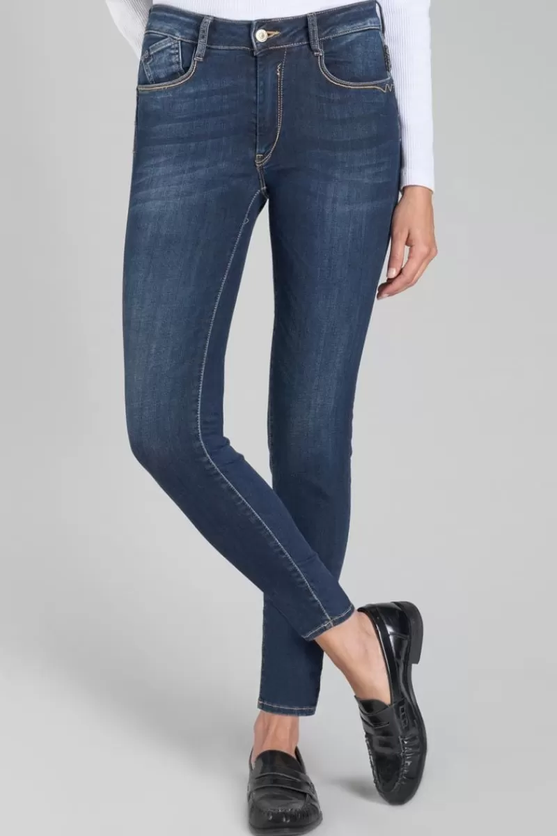 Le Temps des Cerises Coupe Slim-Pulp Slim Taille Haute 7/8Eme Jeans Bleu N°1 Blue