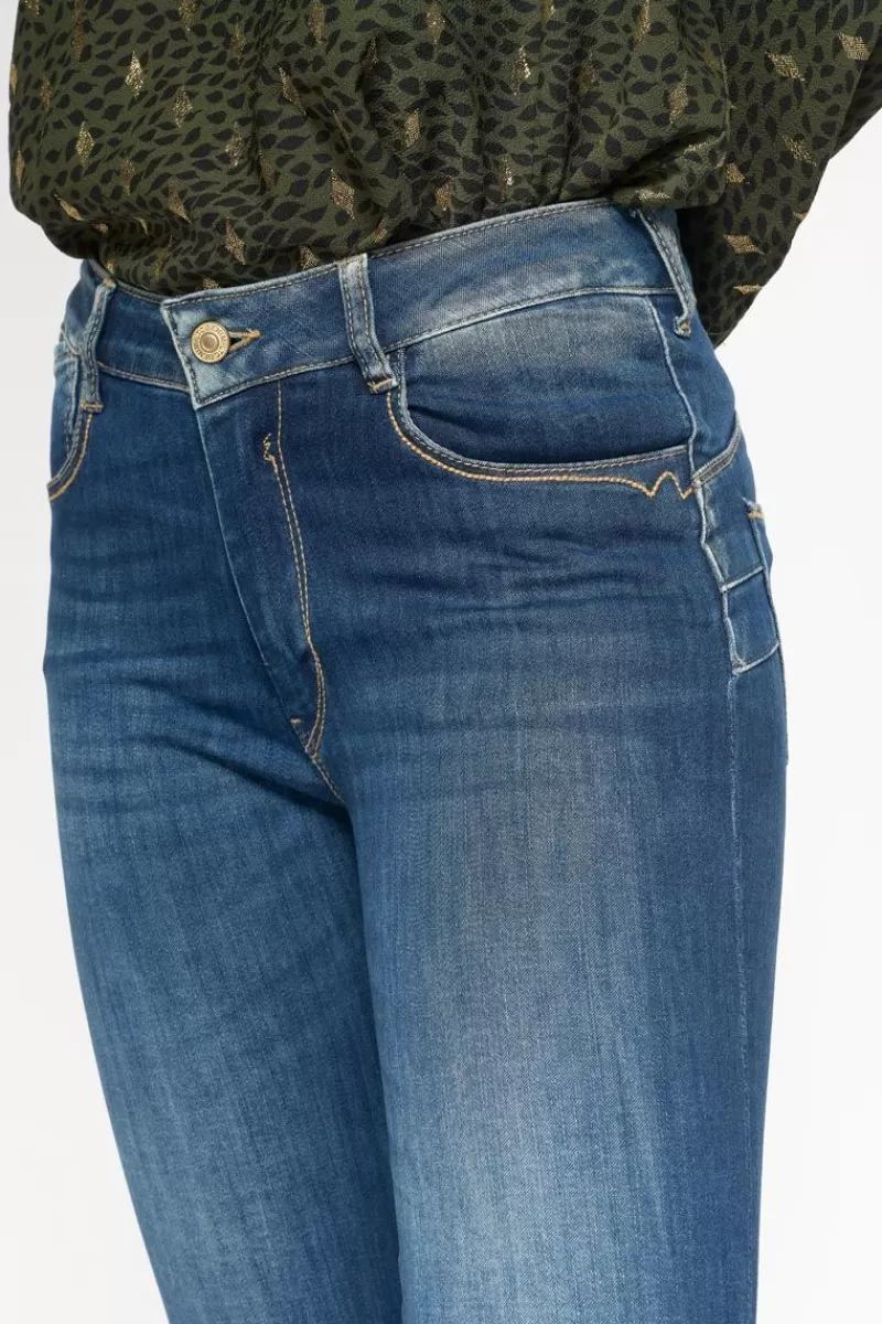 Le Temps des Cerises Coupe Slim-Pulp Slim Taille Haute 7/8Eme Jeans Bleu N°2 Blue