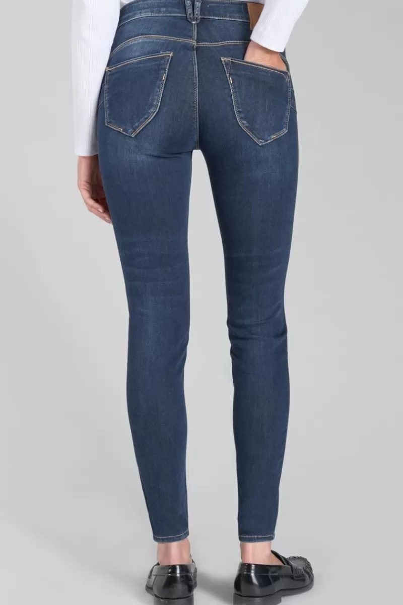 Le Temps des Cerises Coupe Slim-Pulp Slim Taille Haute 7/8Eme Jeans Bleu N°1 Blue