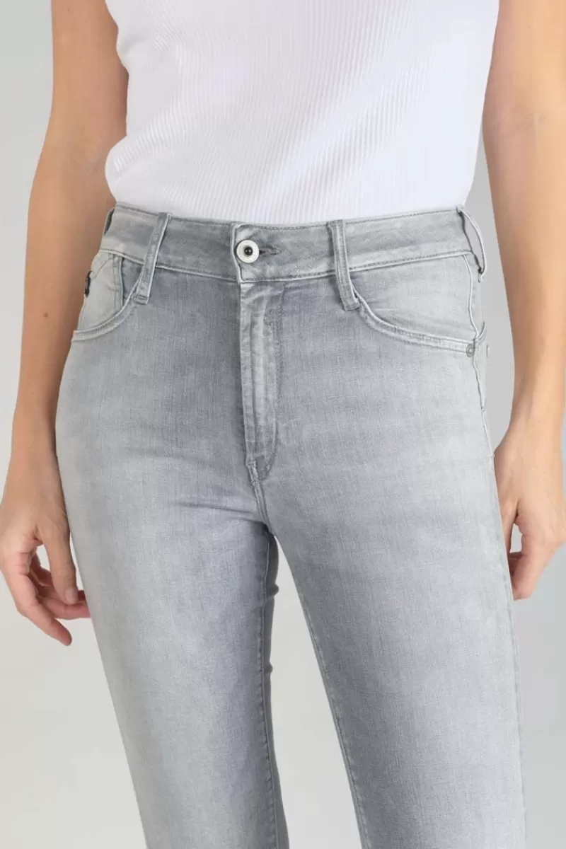 Le Temps des Cerises Coupe Slim-Pulp Slim Taille Haute 7/8Eme Jeans Gris N°3 Grey