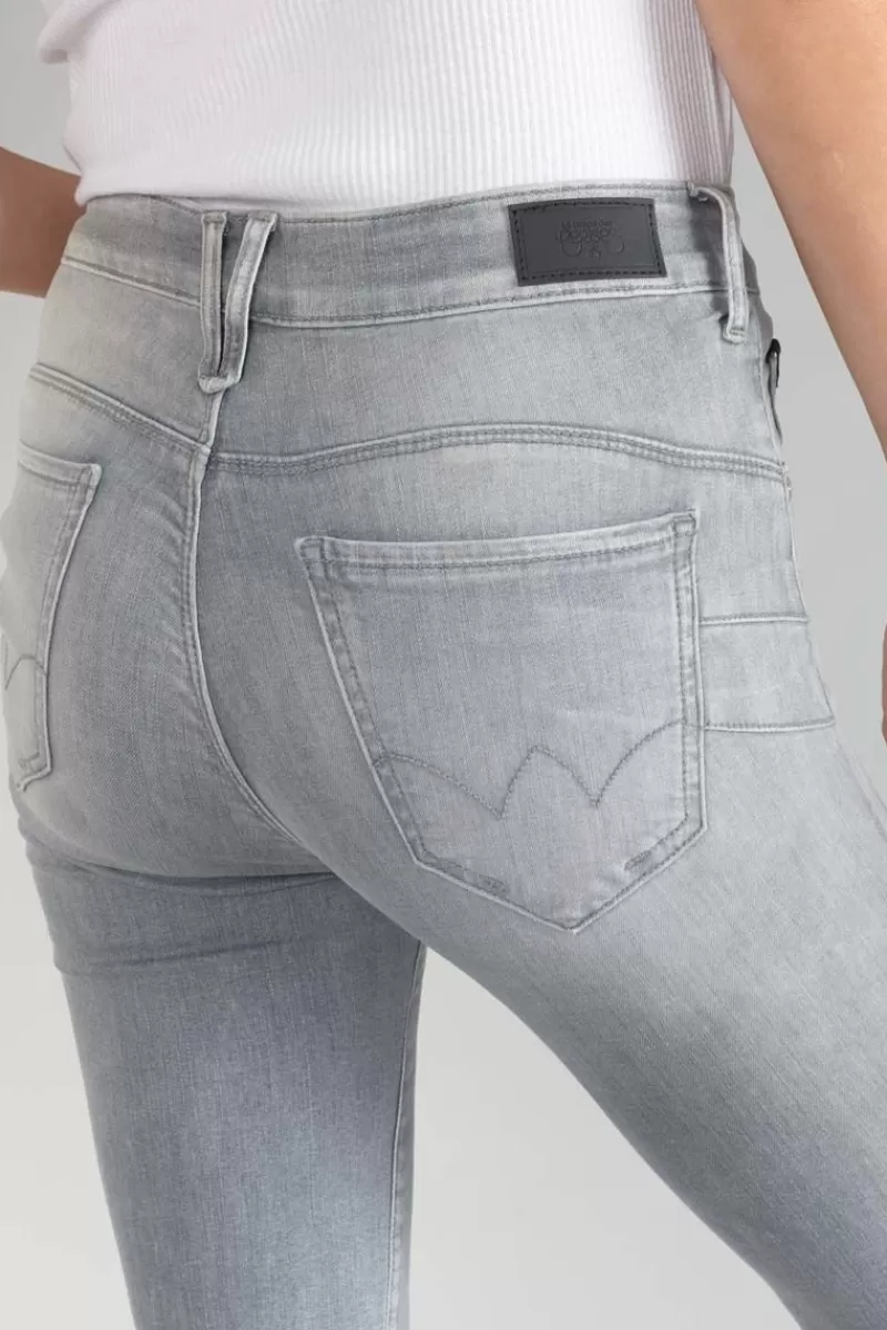 Le Temps des Cerises Coupe Slim-Pulp Slim Taille Haute 7/8Eme Jeans Gris N°3 Grey