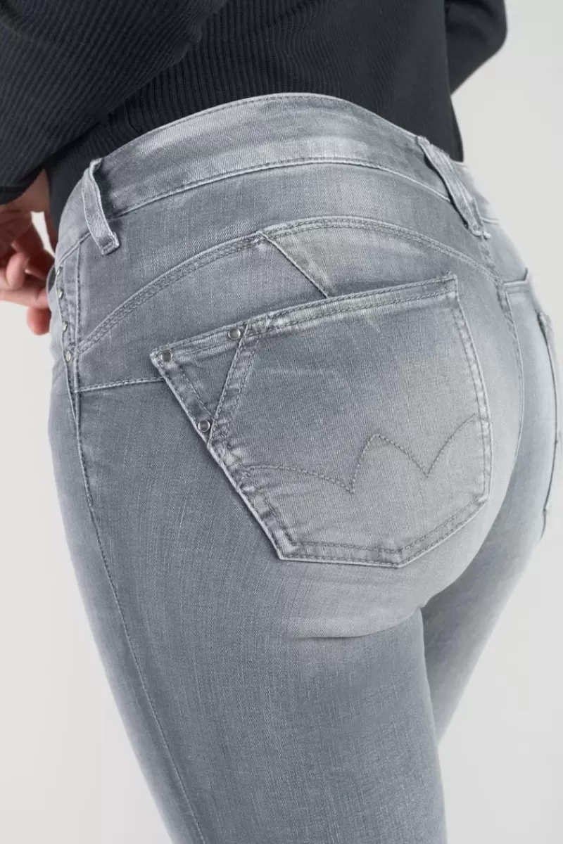 Le Temps des Cerises Coupe Slim-Roche Pulp Slim Taille Haute 7/8Eme Jeans Gris N°2 Grey