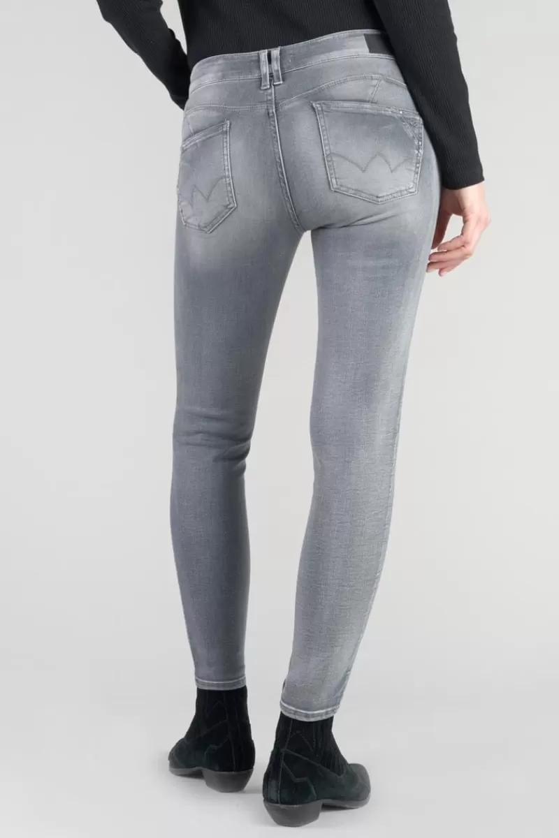 Le Temps des Cerises Coupe Slim-Roche Pulp Slim Taille Haute 7/8Eme Jeans Gris N°2 Grey