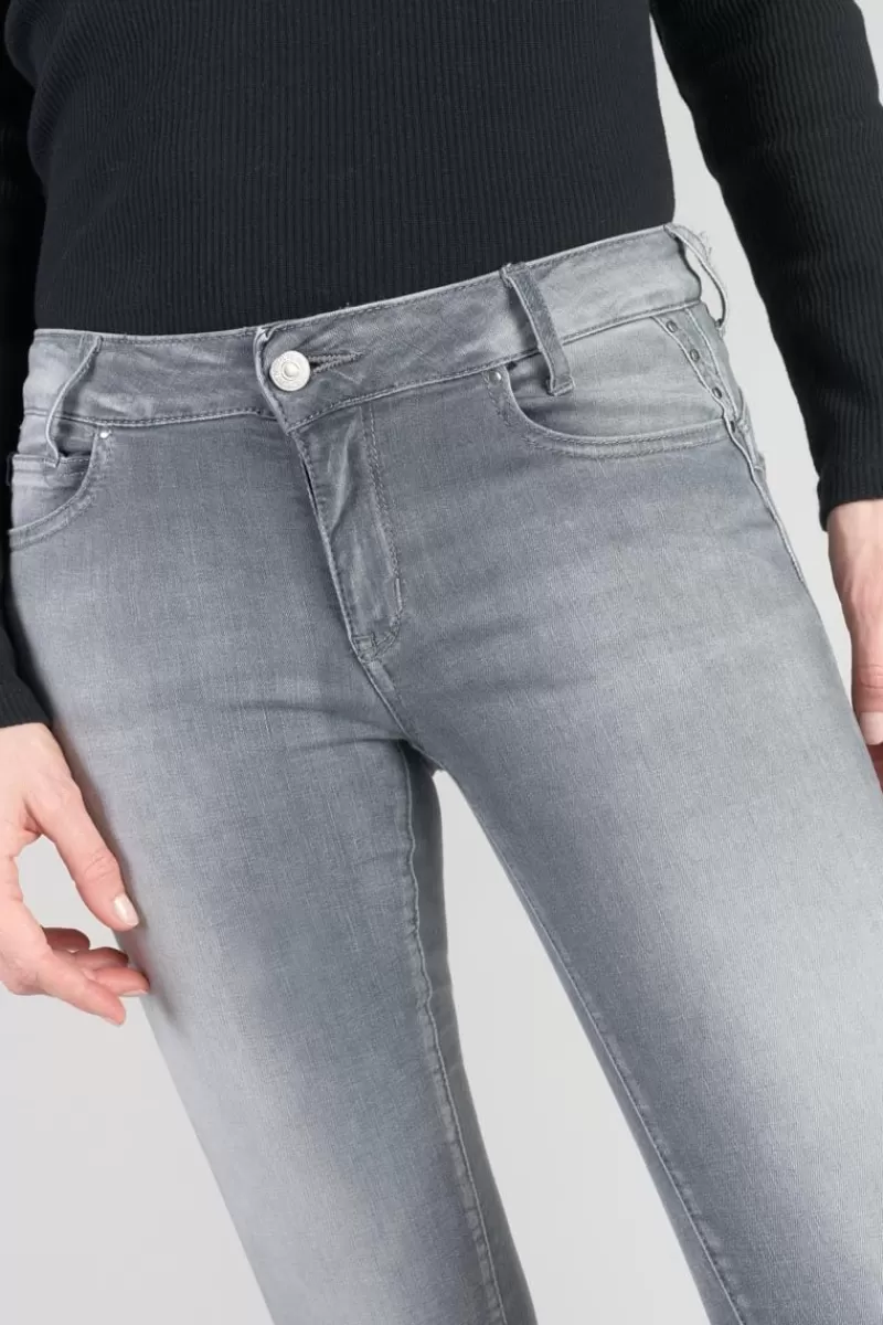 Le Temps des Cerises Coupe Slim-Roche Pulp Slim Taille Haute 7/8Eme Jeans Gris N°2 Grey