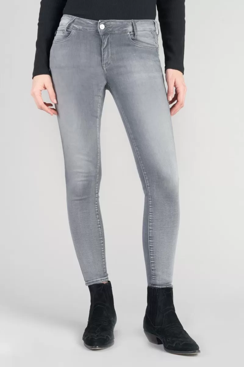 Le Temps des Cerises Coupe Slim-Roche Pulp Slim Taille Haute 7/8Eme Jeans Gris N°2 Grey