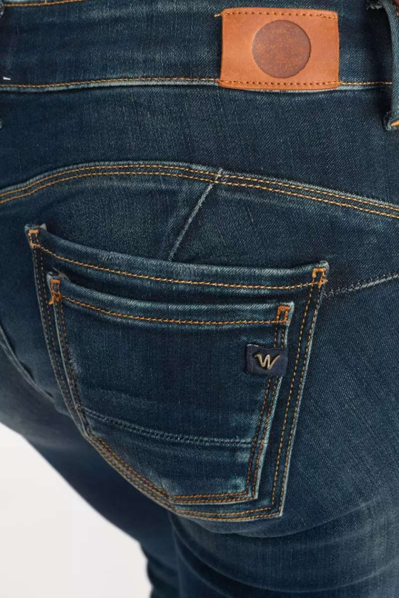 Le Temps des Cerises Coupe Slim-Sib Pulp Slim 7/8Eme Jeans Destroy Vintage Bleu N°2 Blue