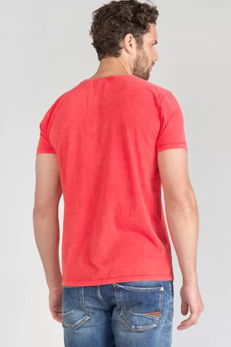 Le Temps des Cerises T-Shirts & Polos-T-Hirt Brown Corail Piment