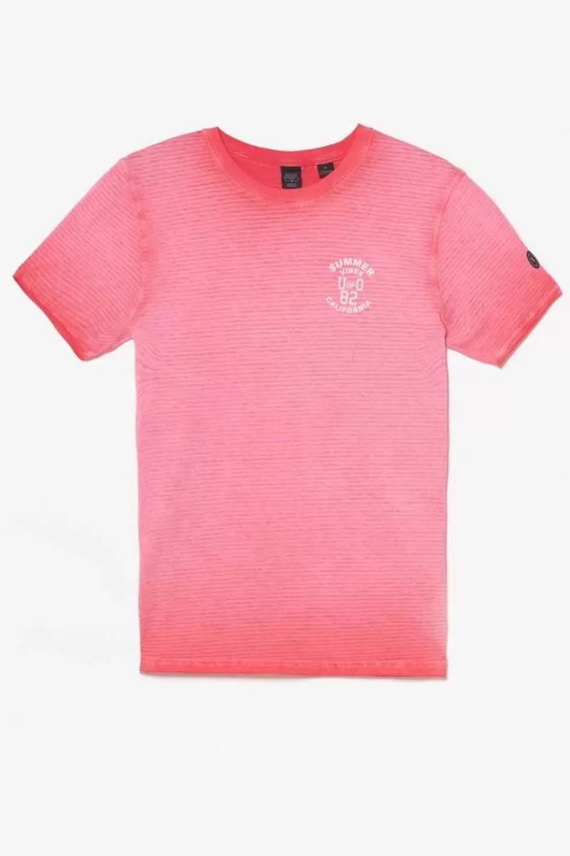 Le Temps des Cerises T-Shirts & Polos-T-Shirt Balis Corail Piment