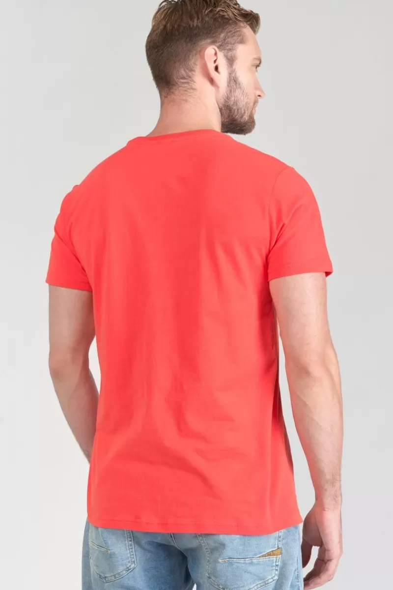 Le Temps des Cerises T-Shirts & Polos-T-Shirt Paia Corail Piment