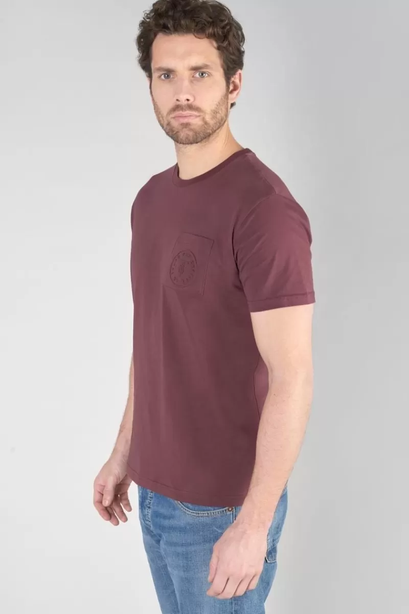 Le Temps des Cerises T-Shirts & Polos-T-Shirt Paia Lie De Vin Wine