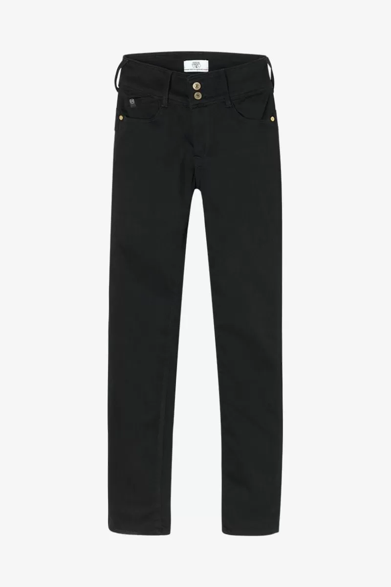 Le Temps des Cerises Coupe Slim-Ultra Pulp Slim Taille Haute Jeans Noir N°0 Black