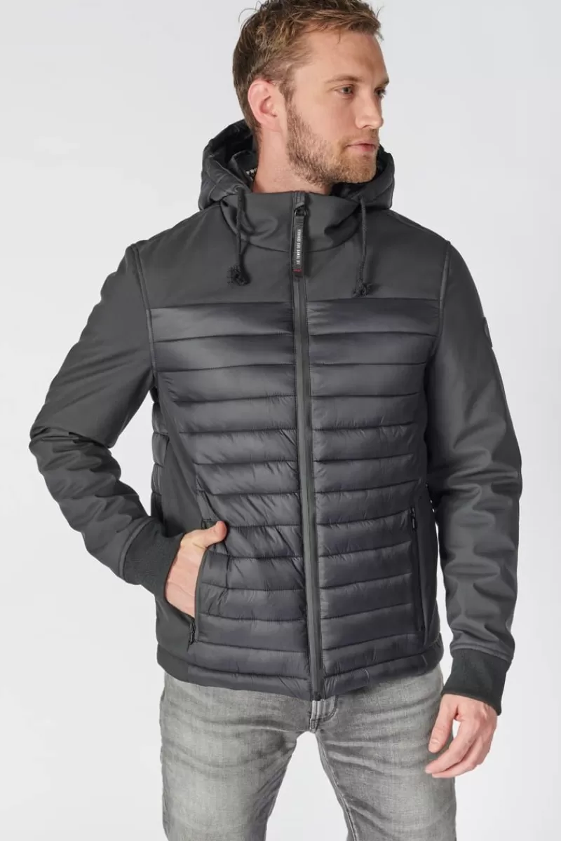 Le Temps des Cerises Vestes & Manteaux-Veste Impermeable Lima Noire Black