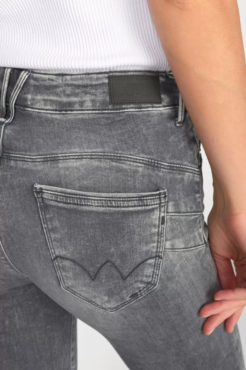 Le Temps des Cerises Coupe Regular-Vex Pulp Regular Taille Haute 7/8Eme Jeans Gris N°2 Grey