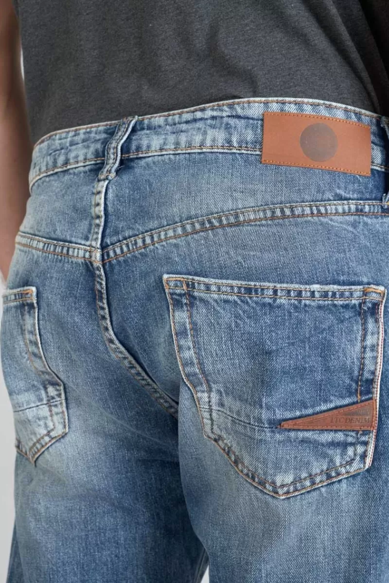 Le Temps des Cerises Coupe Regular Confort-Vintage 700/20 Regular Jeans Destroy Bleu N°4 Blue