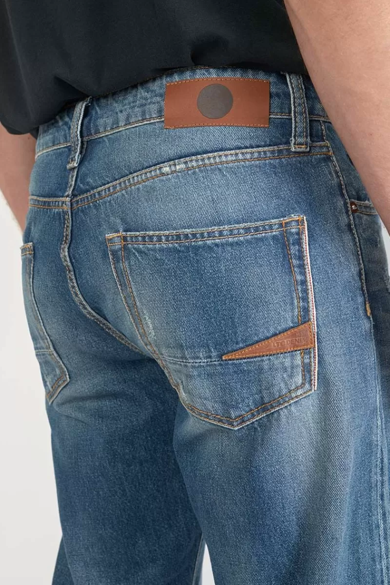 Le Temps des Cerises Coupe Regular Confort-Vintage 700/20 Regular Jeans Destroy Vintage Bleu N°3 Blue