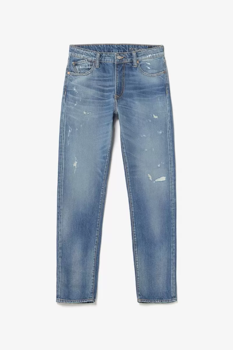 Le Temps des Cerises Coupe Regular Confort-Vintage 700/20 Regular Jeans Destroy Vintage Bleu N°3 Blue